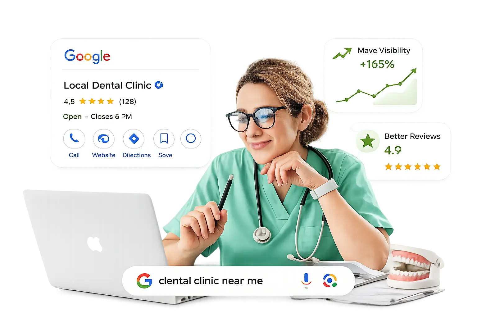 Dental clinic hero image